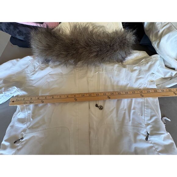 Columbia Omni Tech Snow Jacket and Pants in White Size Large - Picture 5 of 16